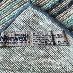 Norwex shades of Aqua Cleaning hand towel